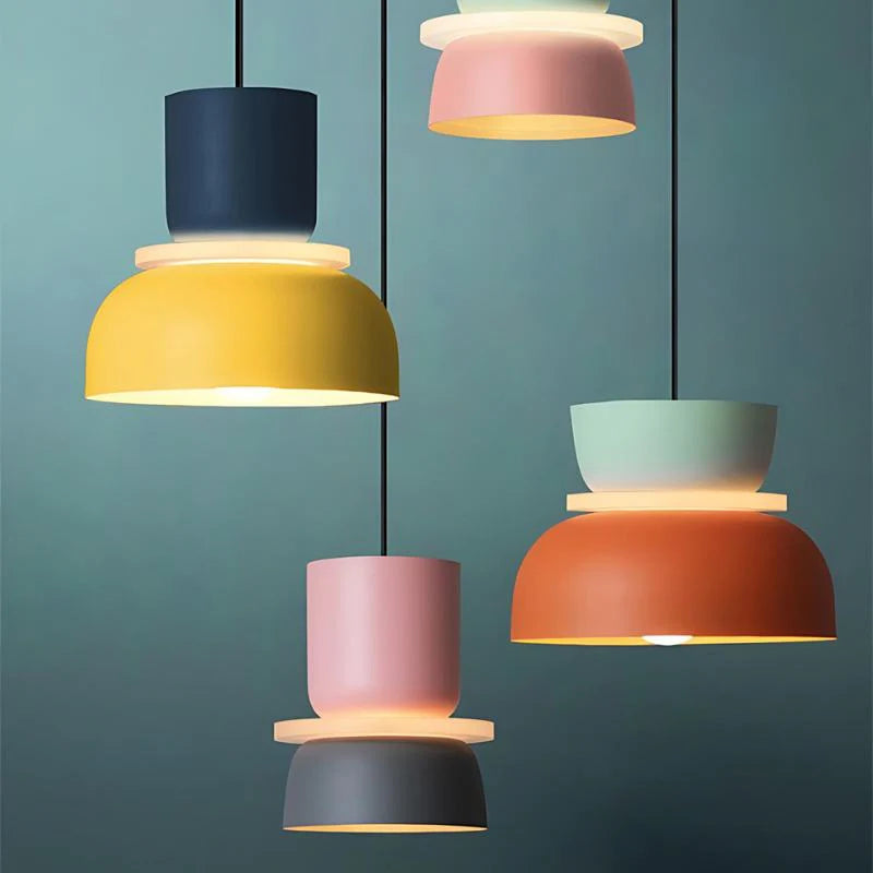 Fresh Colorful Pendant Light